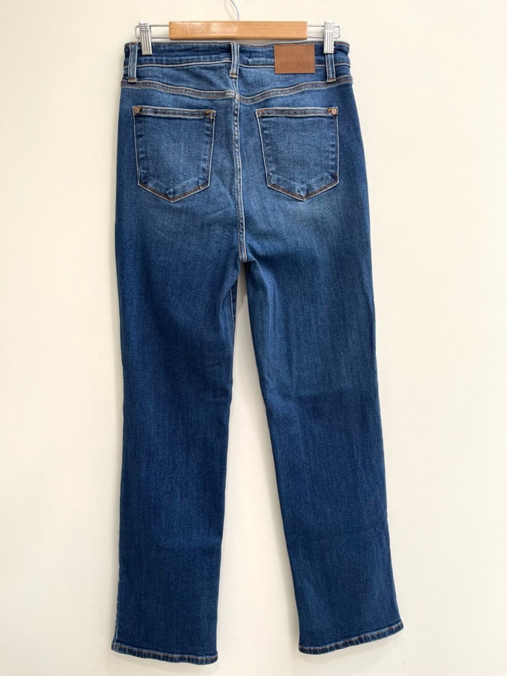 Judy Blue Johnny High Rise Hidden Button Fly Dad Jeans Medium Wash Blue 29 - Picture 7 of 16
